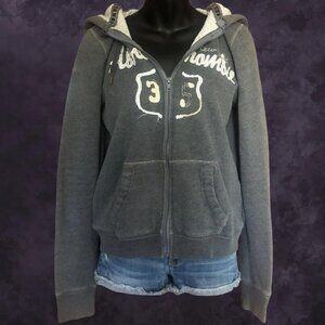 Abercrombie Y2K Grey Hoodie